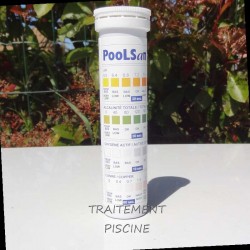 Nouvelles bandelettes Poolsan pour le pH, le cuivre, l'oxygéne actif et l'alcalinité.